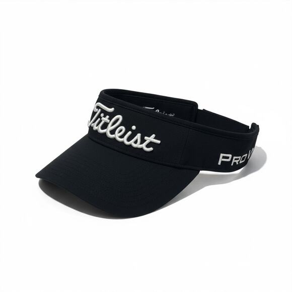 Titleist Tour Stretch Tech Golf Hat & Visor Black Footjoy FJ ProV1 Bundle - Picture 3 of 7